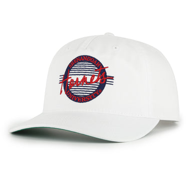 Retro Circle 80's Throwback | White