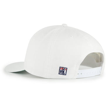 Retro Circle 80's Throwback | White