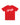 Youth Vintage Script Tee | Team Red
