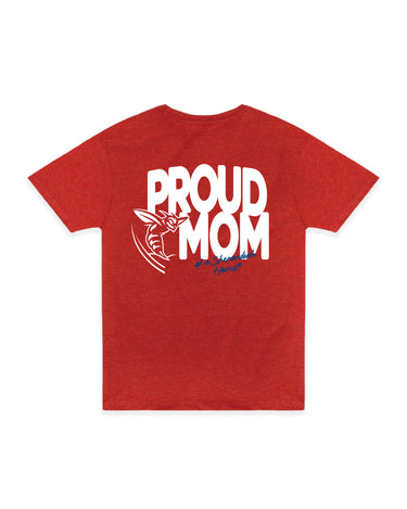 Loud and Proud Tee | Mom | Red Heather
